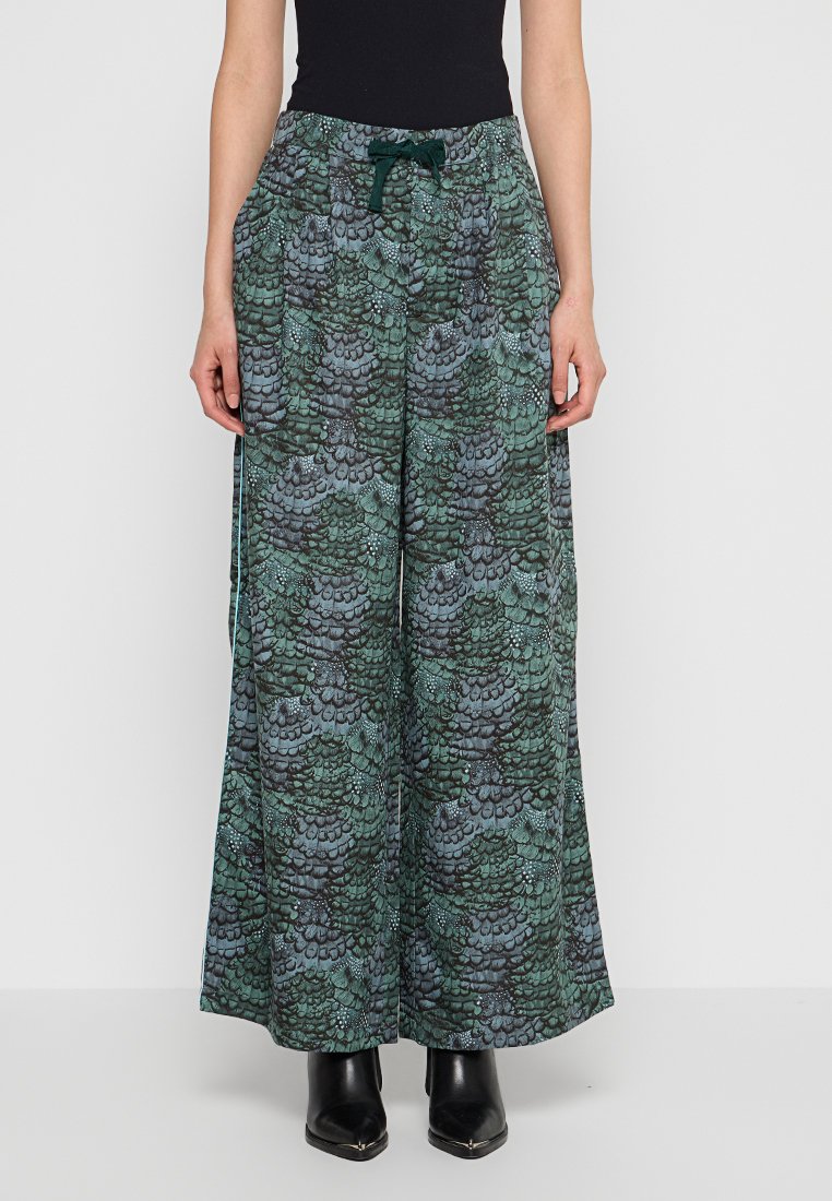 Scotch & Soda Broek donkergroen