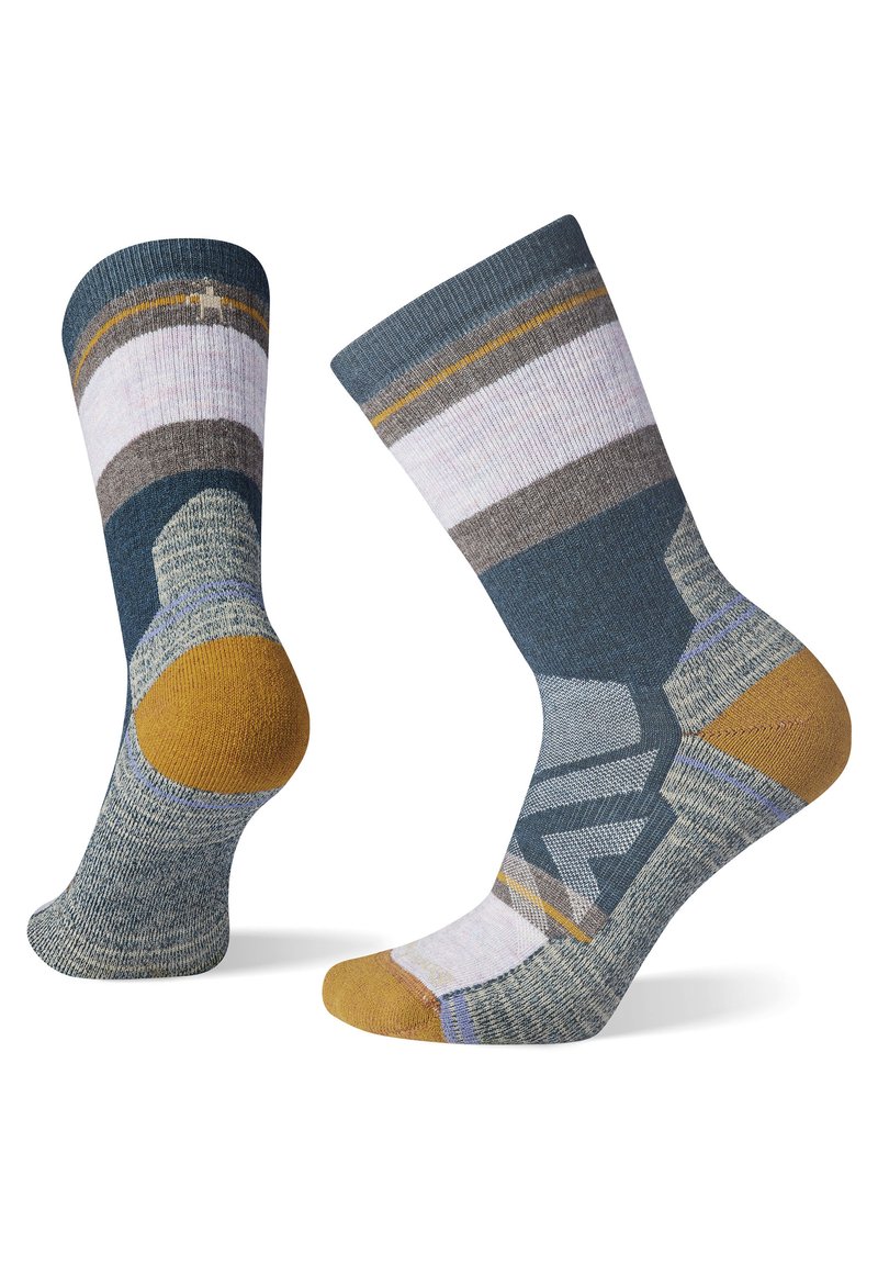 Smartwool HIKE FULL CUSHION SATURNSPHERE CREW - Calze sportive - twilight blue