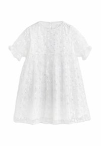 Non sélectionné, white sequin flower