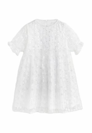 Next Vestito elegante - white sequin flower