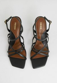 REGULAR FIT - ELISE STRAPPY STILETTO - Magas sarkú szandálok - black