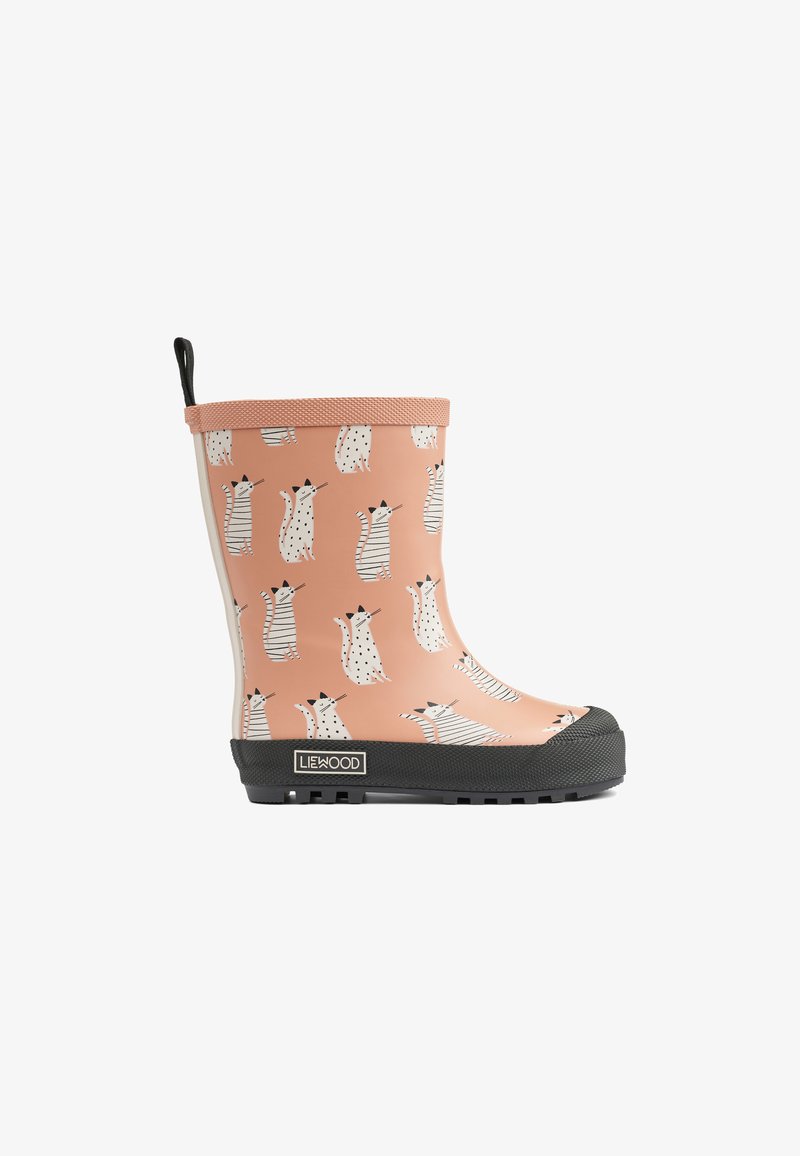 Liewood MASON THERMO RAINBOOT UNISEX - Γαλότσες - cat / tuscany rose