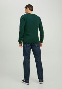 Jack & Jones JJEHILL CREW NECK  - Striktrøje - pine grove