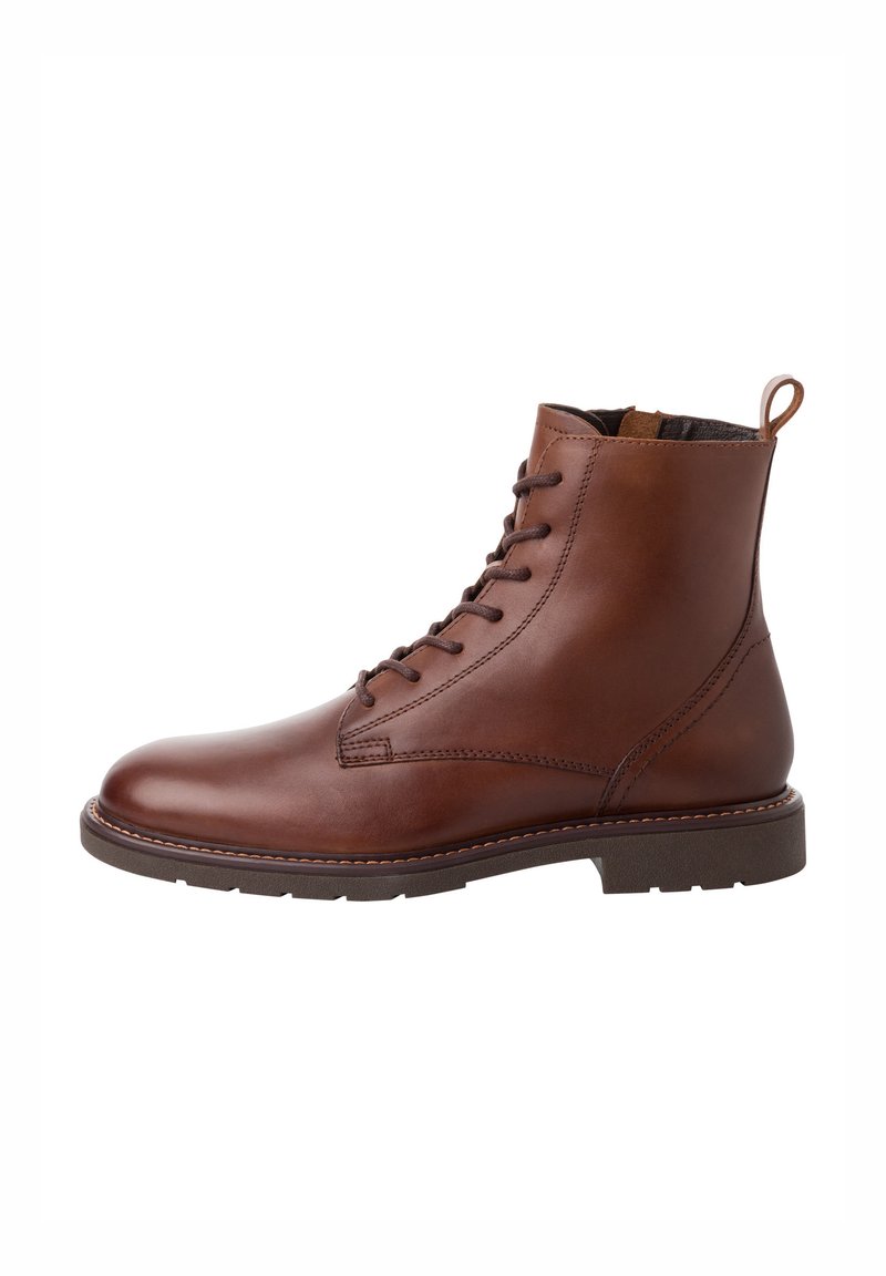 Marco Tozzi BY GUIDO MARIA KRETSCHMER - Botines con cordones - cognac