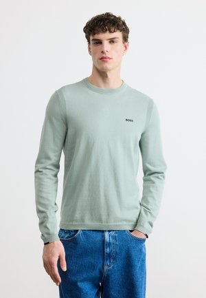 EVER - Svetrík - open green