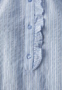 Vero Moda VMINES FRILL - Blouse - blue/white