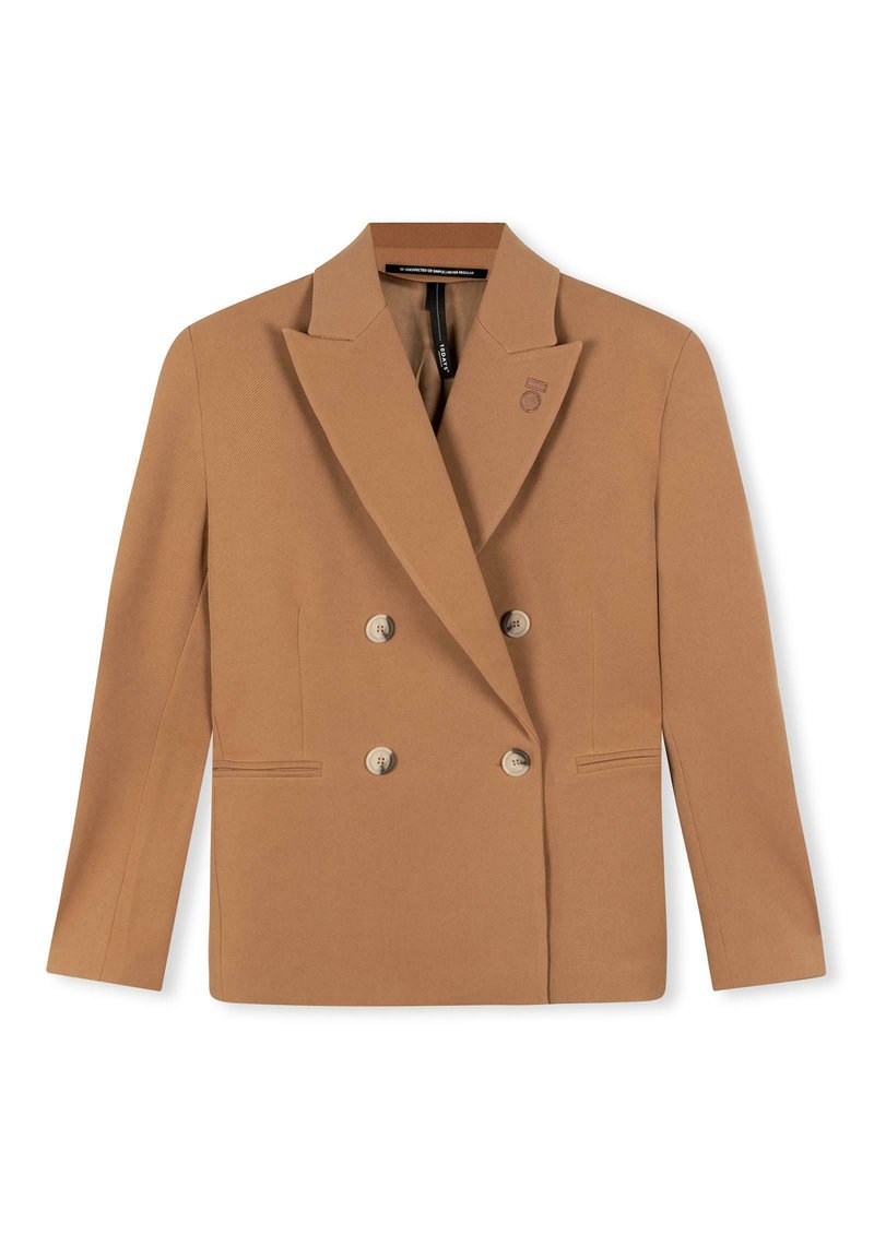 Damen Leichte Jacken | 10DAYS DOUBLE BREASTED Blazer dark latte/braun - MF47984 Damen Leichte Jacken | 10DAYS DOUBLE BREASTED Blazer dark latte/braun - MF47984