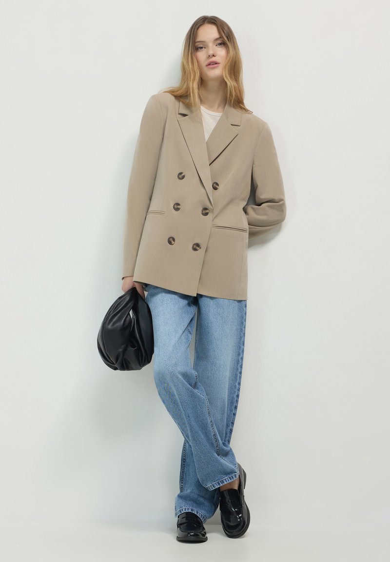 Calliope - Blazer - beige melange, Enlarge