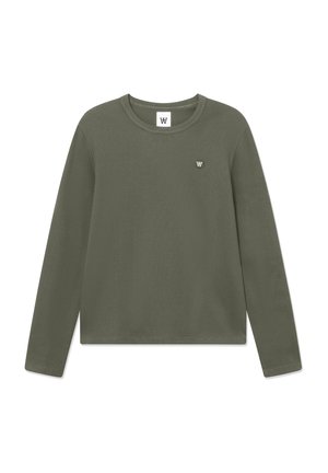 DOUBLE A BY W.W., WWACE LONG SLEEVE 25074 - Langærmet T-shirt - grape leaf