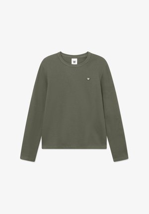 DOUBLE A BY W.W., WWACE LONG SLEEVE 25074 - Langarmshirt - grape leaf