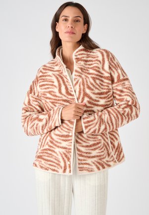 Haut de pyjama - ecru animal print