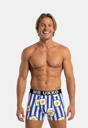 Mr Ukko, 5 PACK EGGS AVO DONUTS AND LEOPARD - Kurze Boxershorts - eggs avo donuts leopard