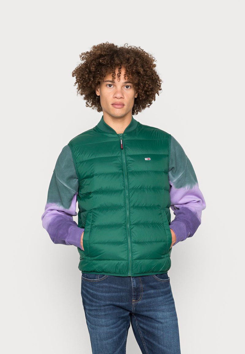 Tommy Jeans PACKABLE LIGHT VEST Weste rural green/dunkelgrün