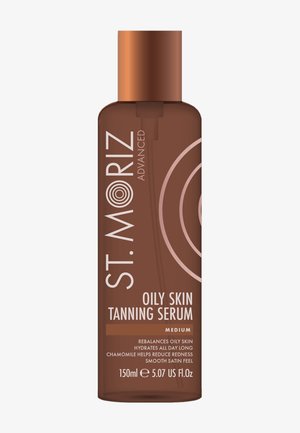 ST. MORIZ ADVANCED SELF-TANNING SERUM FOR OILY SKIN - Selbstbräuner - medium