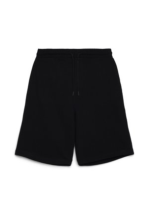 BERMUDA CON COULISSE - Pantaloni sportivi - nero