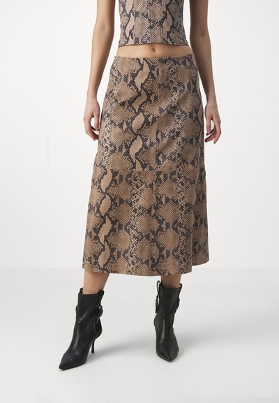 STUDIO ID MIDI SKIRT - Trapecinis sijonas - beige