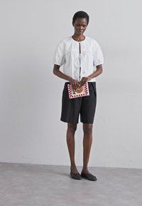 Olympia Le-Tan BOOK PIZZA - Clutch - nacre