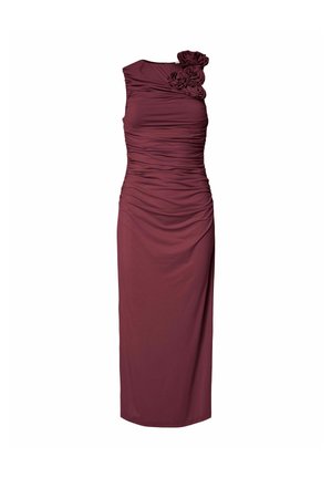 YAS, MAXIKLEID YASDONA - Jerseykjole - rhododendron