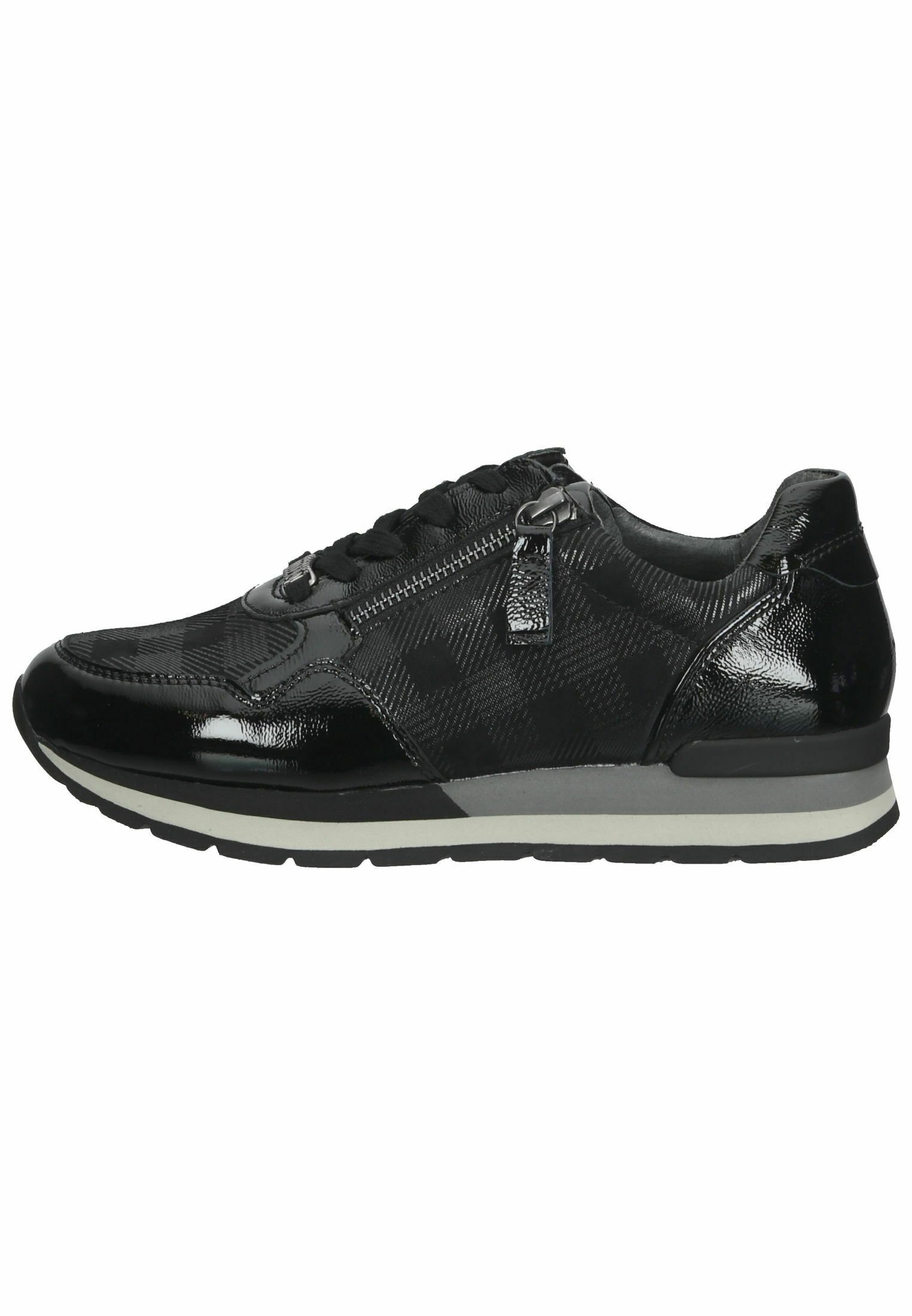 Gabor Sneakers laag - schwarz lack/Zwart - Zalando.nl