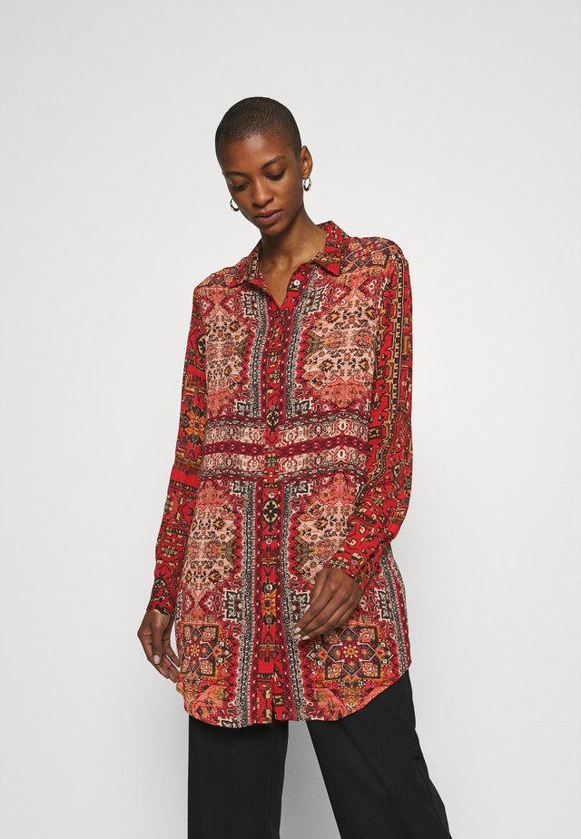 LUANA - Bluse - borgoña