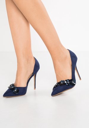 Zapatos altos - dark blue