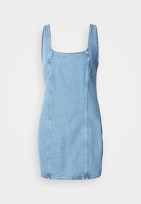 Calvin Klein Jeans SCOOP NECK DRESS - Haljina od trapera - evening blue