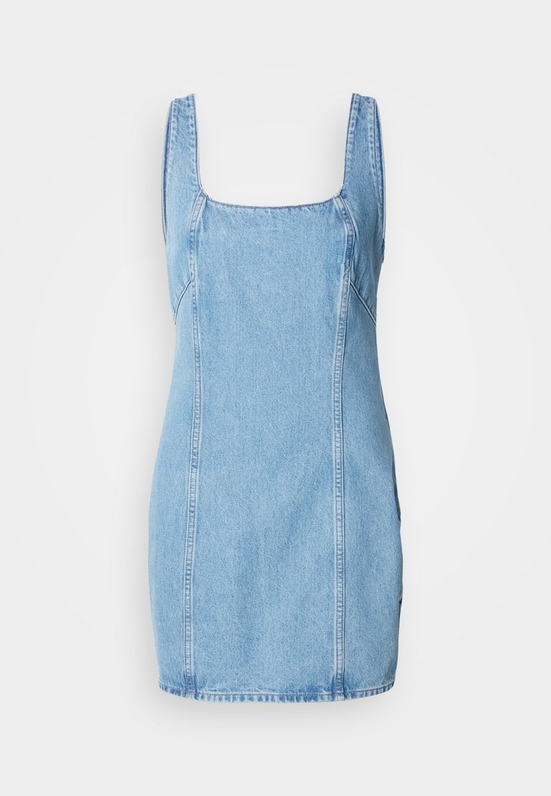 Calvin Klein Jeans Jeansjurken wit