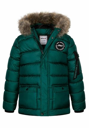 HOODED PADDED PUFFER - Parka - green