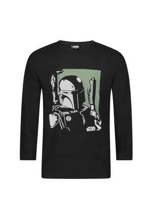 Langarmshirt - schwarz