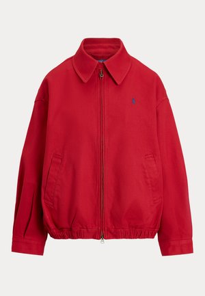 Polo Ralph Lauren DOUBLE-FACED COTTON JACKET - Lichte jas - red