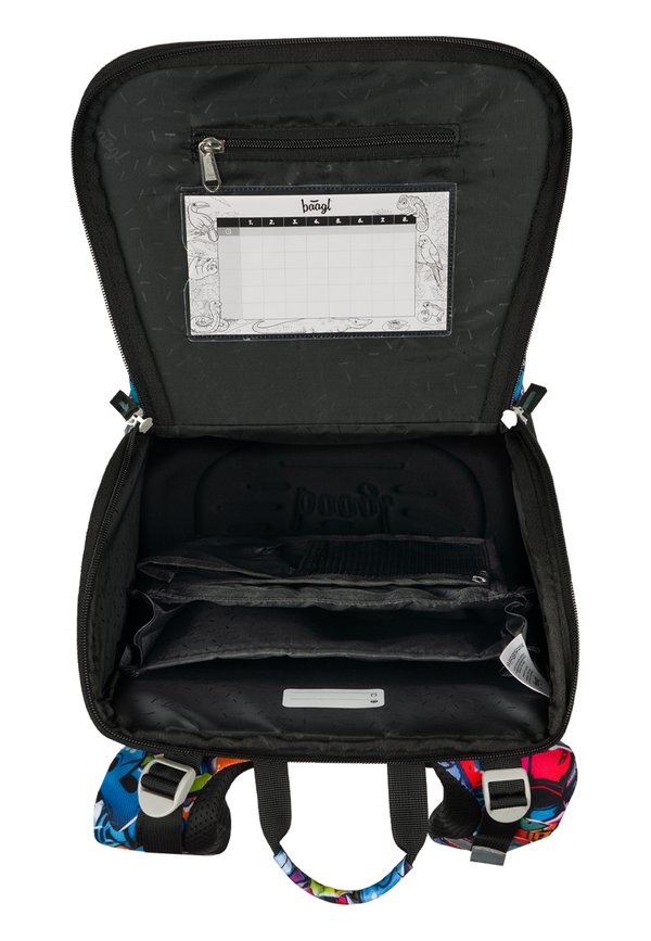 ZIPPY SKATEPARK  SET 3TLG – Schulranzen Set – schwarz