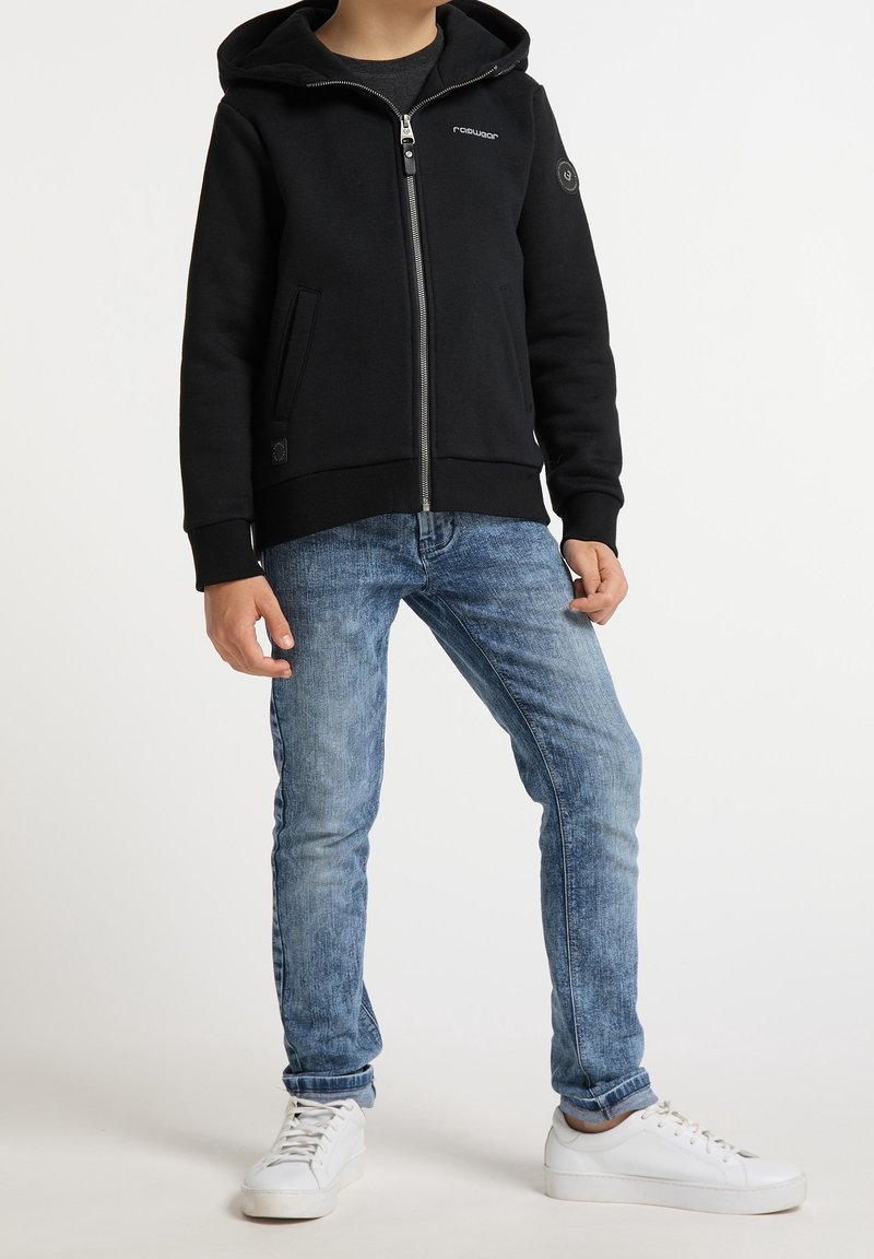 Ragwear Sudadera con cremallera - black