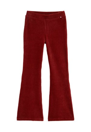 WE Fashion FLARED - Trousers - vintage red