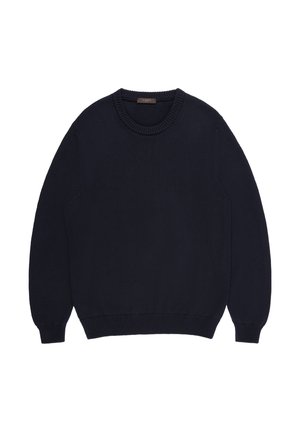 CREW-NECK ZANONE - Strickpullover - dark navy