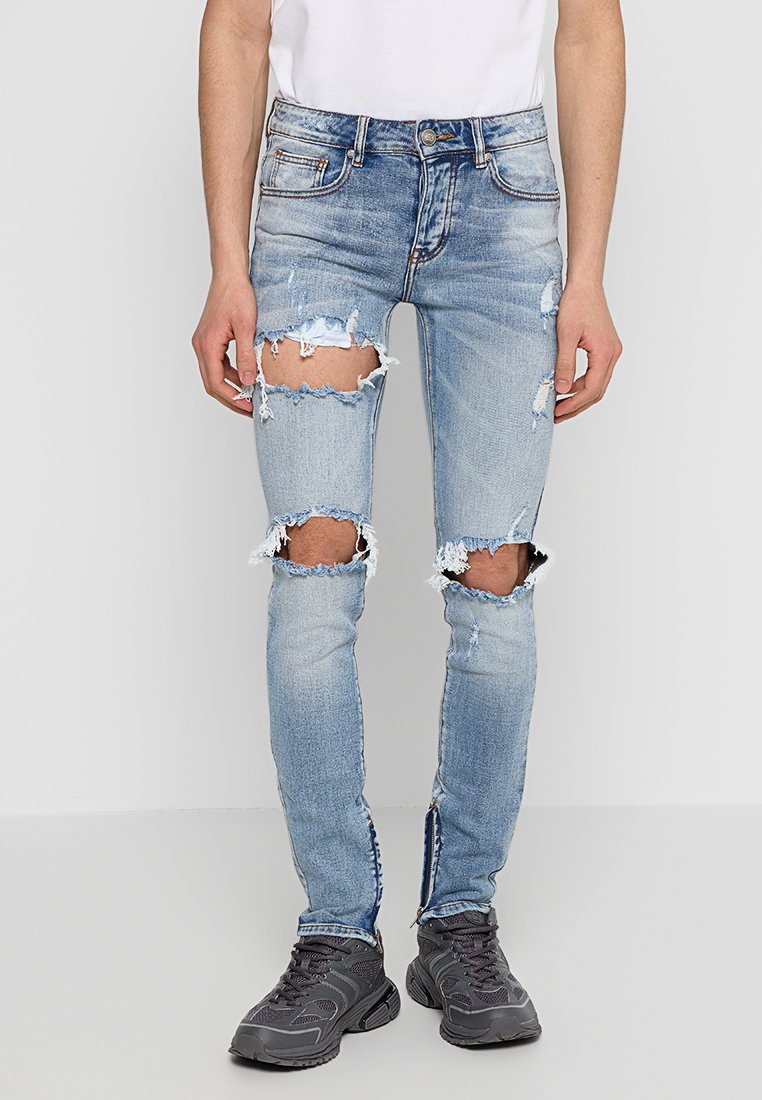 Sixth June Jeans Skinny Fit blauw