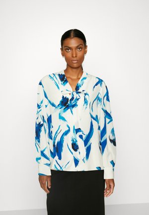 Anna Field Πουκαμίσα με κουμπιά - white, blue