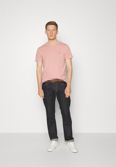 Polo Ralph Lauren CUSTOM SLIM FIT JERSEY CREWNECK T-SHIRT - T-shirt básica - adirondack rose