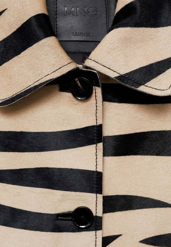 Leather jacket - zwart3