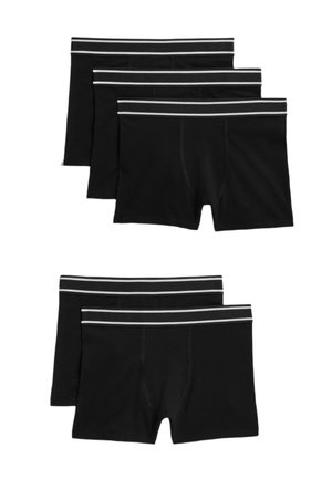 5 PACK COTTON RICH - Panties - black