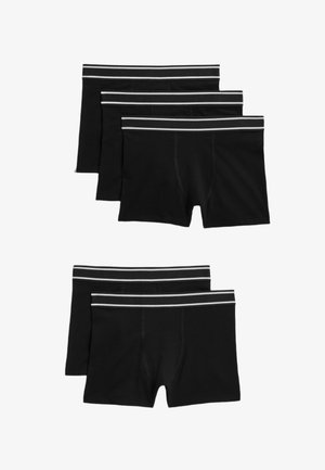 Marks & Spencer 5 PACK COTTON RICH - Onderbroeken - black
