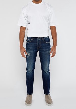 Jean slim - dark-blue denim
