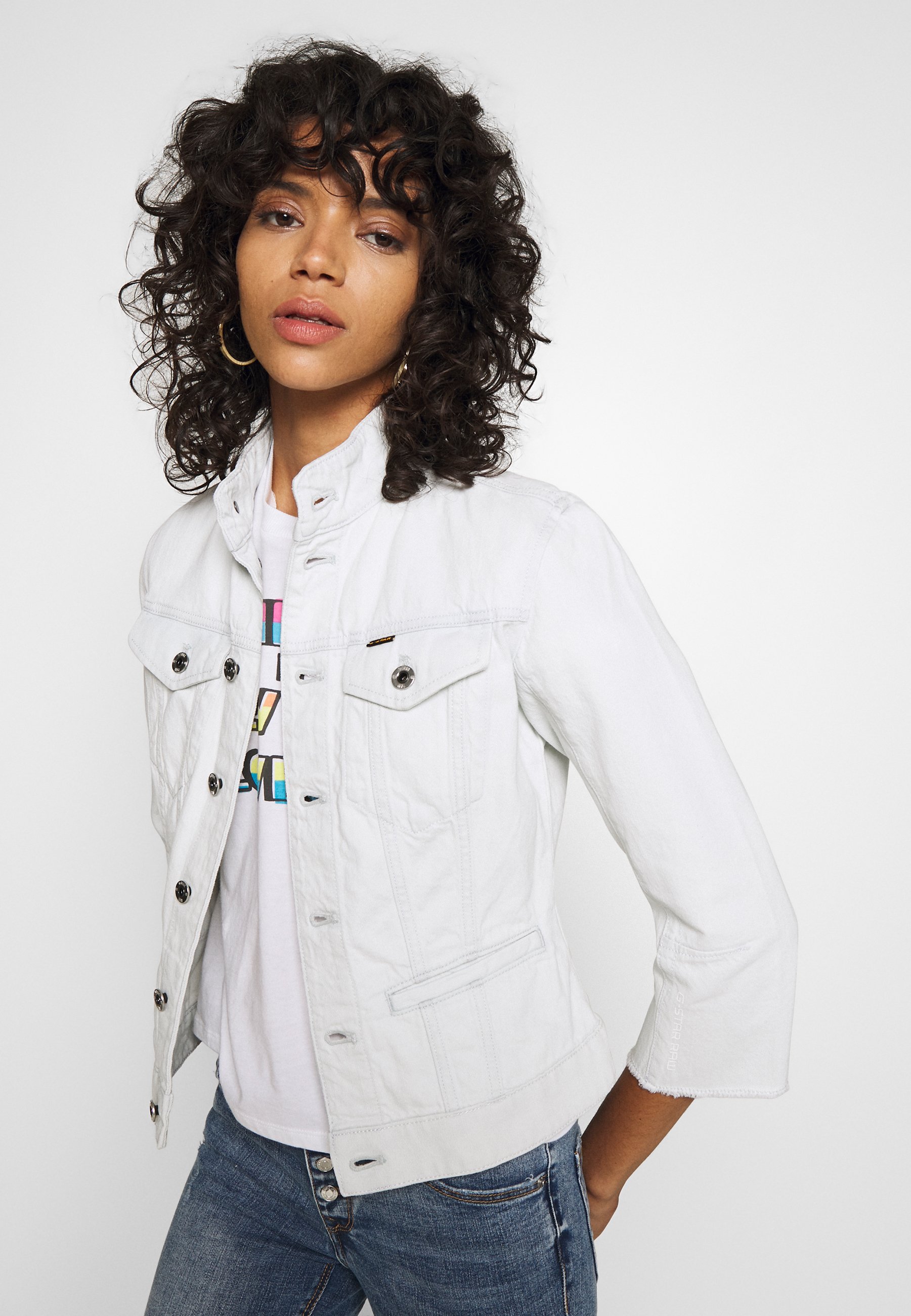 g star white jacket