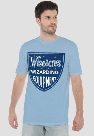 Cotton Soul, HARRY POTTER WISEACRES - Print T-shirt - light blue