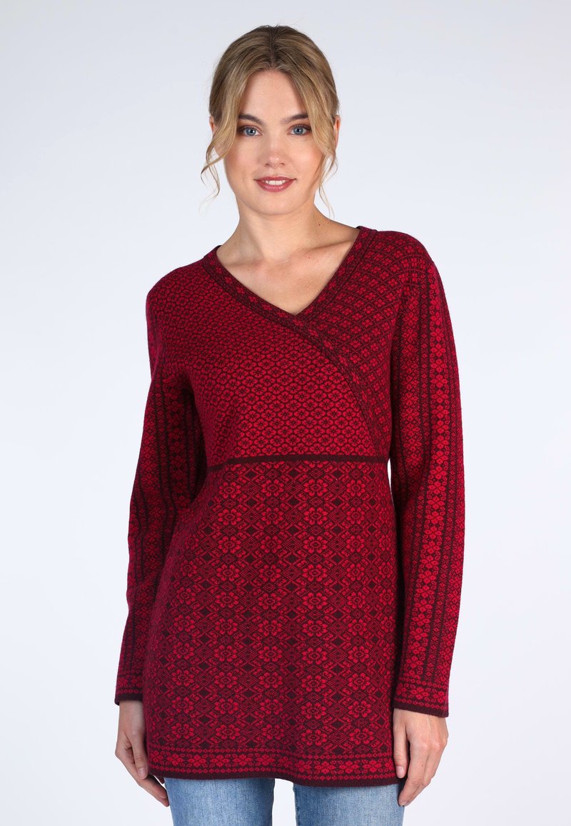 Sorgenfri Sylt DOMI - Strickpullover - dark grape