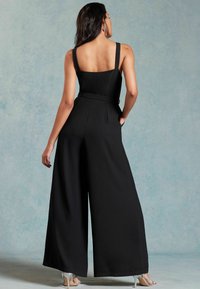 Love & Roses WIDE CAMI BELTED  - Kombinezons - black