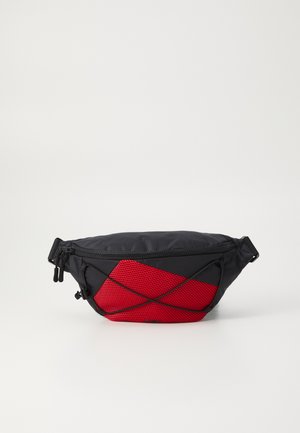 BUMBAG UNISEX - Sac banane - black/red