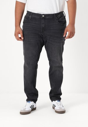 JJILIAM JJORIGINAL PLUS SLIM FIT - Jeans slim fit - black denim