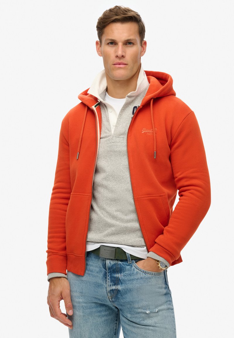 Superdry & Co ESSENTIAL pomarańczowy