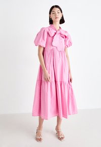 Sister Jane ONDA BOW MIDI DRESS - Kokteiļkleita/ballīšu kleita - pink