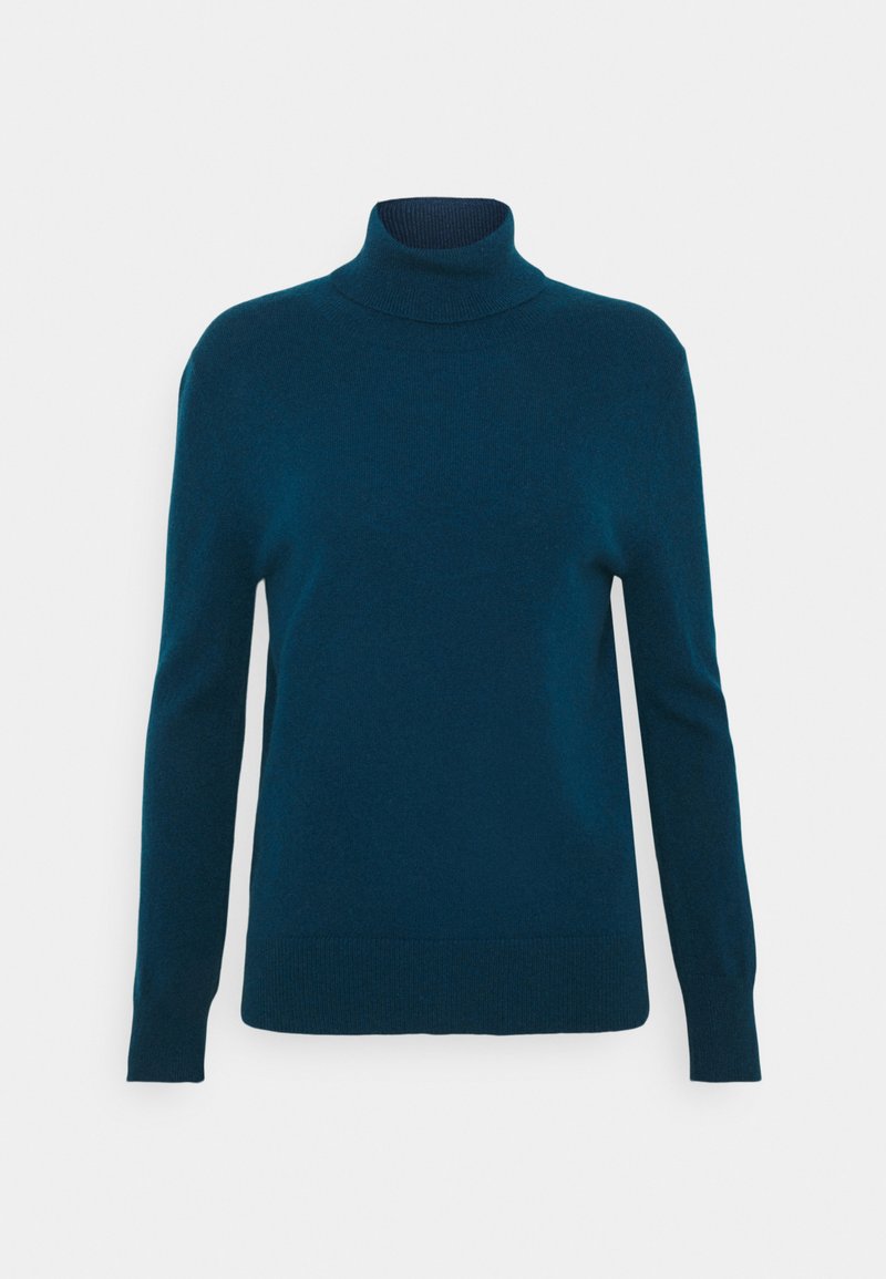 pure cashmere TURTLENECK - Camisola - rich teal